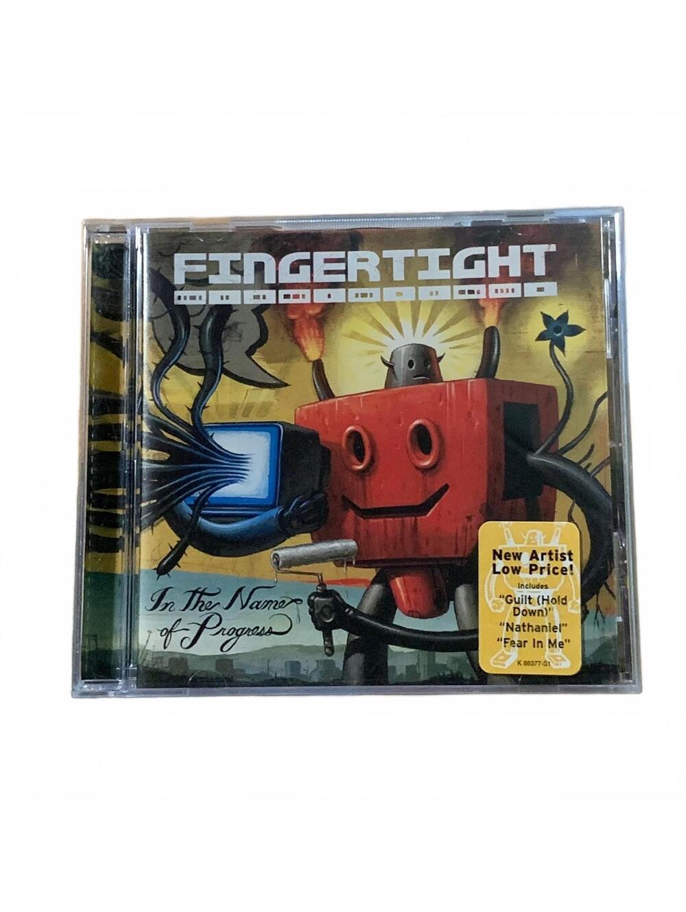 Fingertight In the Name of Progress CD 2003 Sony Epic Album EX Jewel Case